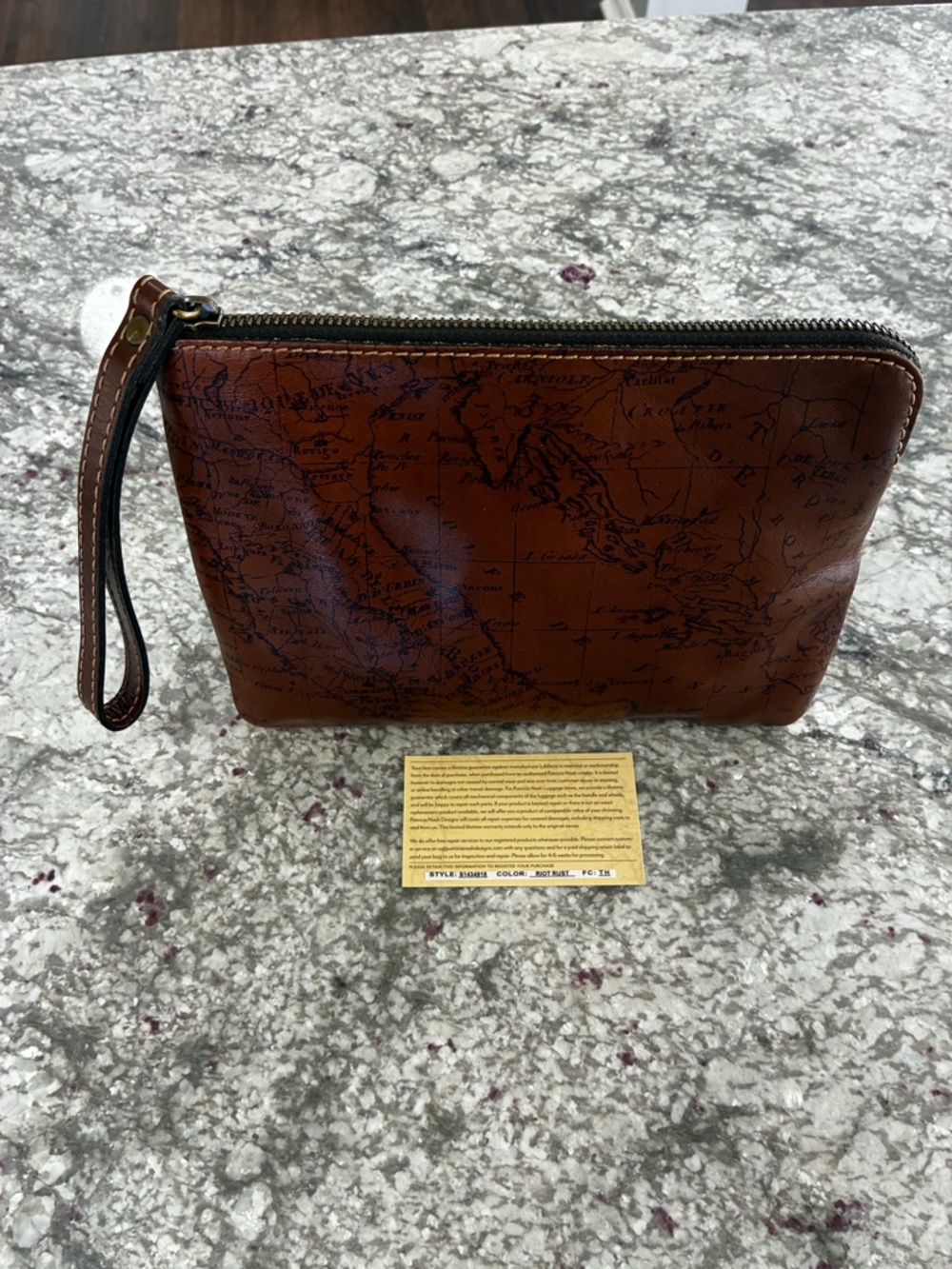 Patricia Nash Cassini Wristlet Bag